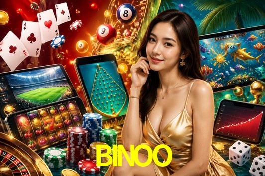 Exhibición de bonos BINOO para jugadores en México con interfaz de juego promocional